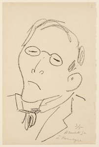 Portrait of Paul Leautaud by Henri Matisse