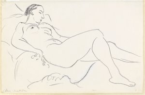 Reclining Female Nude by Henri Matisse