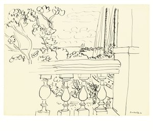 Sea View in Tahiti by Henri Matisse