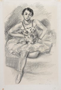 Seated Dancer, Left Leg Folded Under by Henri Matisse