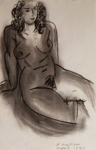 Seated Nude Woman
