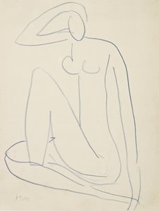 Seated Female Figure by Henri Matisse