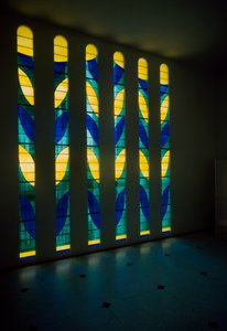 Stained Glass Window from the Rosaire Chapel, Also Known as the Matisse Chapel by Henri Matisse