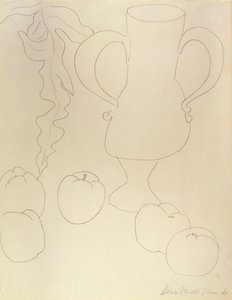 Still Life with Jug and Peaches