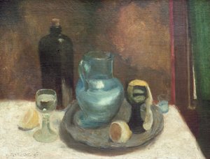 Still Life with a Lemon, or The Blue Carafe by Henri Matisse