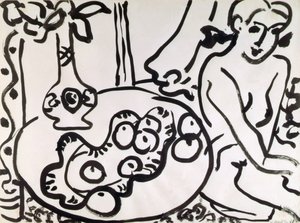 Still Life with a Nude by Henri Matisse