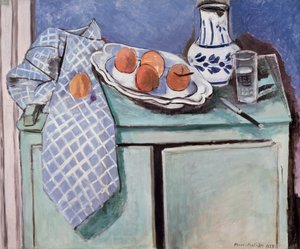 Still Life on a Green Sideboard by Henri Matisse