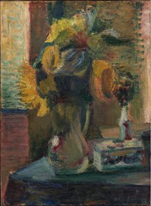 Sunflowers in a Vase by Henri Matisse