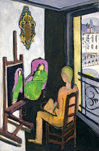 The Painter and His Model by Henri Matisse