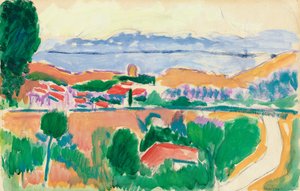 View of Collioure, c.1906-1907 by Henri Matisse