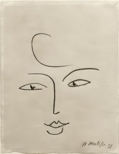 Face by Henri Matisse