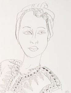 Woman with Turban by Henri Matisse