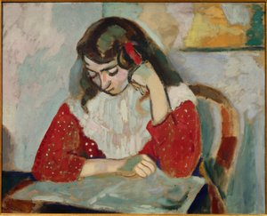 Marguerite Reading 1906 by Henri Matisse