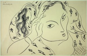 Theme and Variation L.5 1942 by Henri Matisse