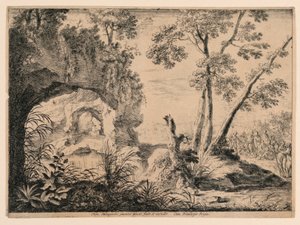 John the Baptist Preaching in the Desert by Henri Mauperche