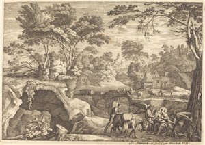 The Flight into Egypt by Henri Mauperche