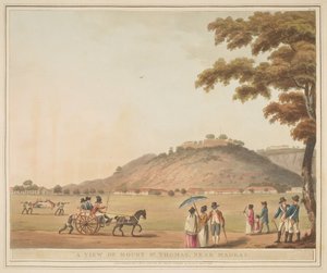 A view of Mount St. Thomas, near Madras, after James Hunter