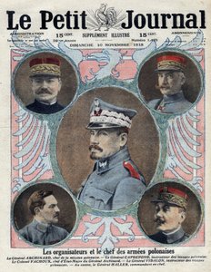 First World War 1914-1918. The Organizers and the Chief of the Polish Army by Henri Meyer