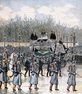 Funeral of the Emperor of Brazil, 1891 by Henri Meyer