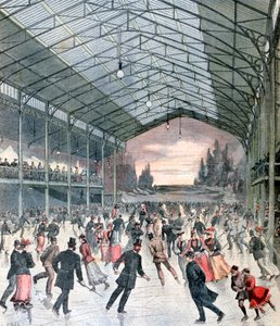 Ice Skating in Paris