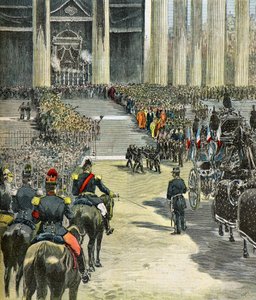 The Funeral of Marshal Mac Mahon by Henri Meyer