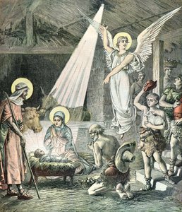 Nativity at Bethlehem by Henri Meyer