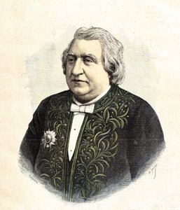 Portrait of Ernest Renan by Henri Meyer