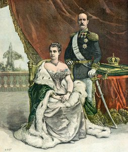 Portrait of King George I of Greece by Henri Meyer