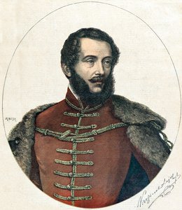 Portrait of Lajos Kossuth by Henri Meyer