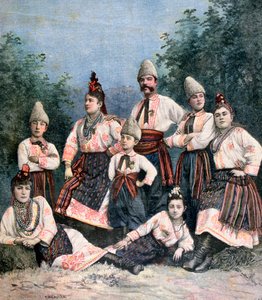 Russian Singers by Henri Meyer