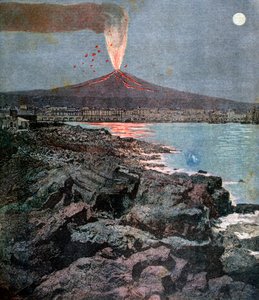 The Eruption of Etna, Sicily, 1892 by Henri Meyer