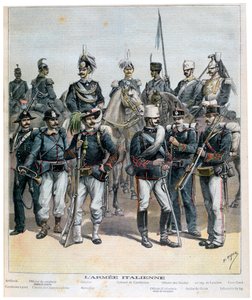 The Italian Army, 1892