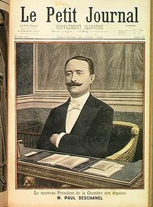 The New President of the Chamber of Deputies, Paul Deschanel from Le Petit Journal, 26th June 1898