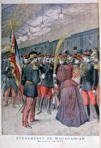 The Return of the 200 Regiment from Madagascar by Henri Meyer
