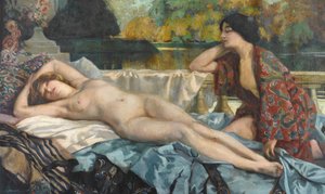 Rest by the Lake, 1912