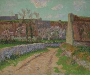 Village in Clohars, 1898 by Henri Moret