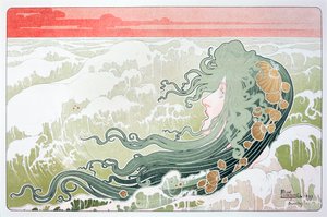 The Wave Poster by Henri Livemont