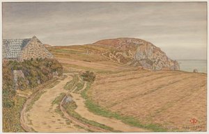 Path of Esquiffinec. Morgat by Henri Rivière