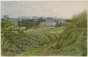 Spring at Lesquiffinec. Morgat by Henri Rivière