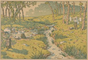 Aspects of Nature: The Stream by Henri Rivière
