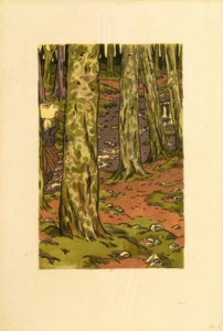 Washing Place in the Woods at Loguivy by Henri Rivière