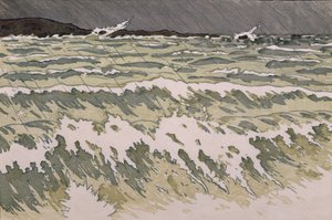 Rain on the Sea