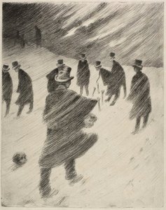 Funeral Ceremony by Henri Rivière