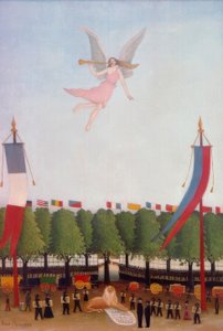 Liberty Inviting Artists to Participate in the 22nd Exhibition of Independent Artists by Henri Rousseau