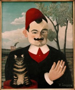 Portrait of Monsieur X (Pierre Loti) by Henri Rousseau