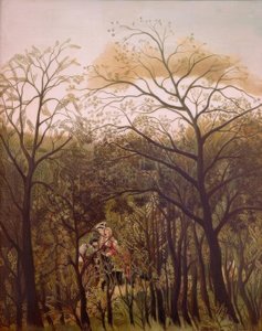 Rendezvous in the Forest by Henri Rousseau