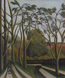 The Banks of the Bièvre near Bicêtre by Henri Rousseau