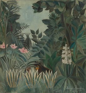 The Equatorial Jungle by Henri Rousseau