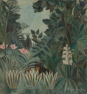 The Equatorial Jungle, 1909 by Henri Rousseau