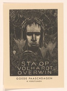 Easter Card by Henri Verstijnen